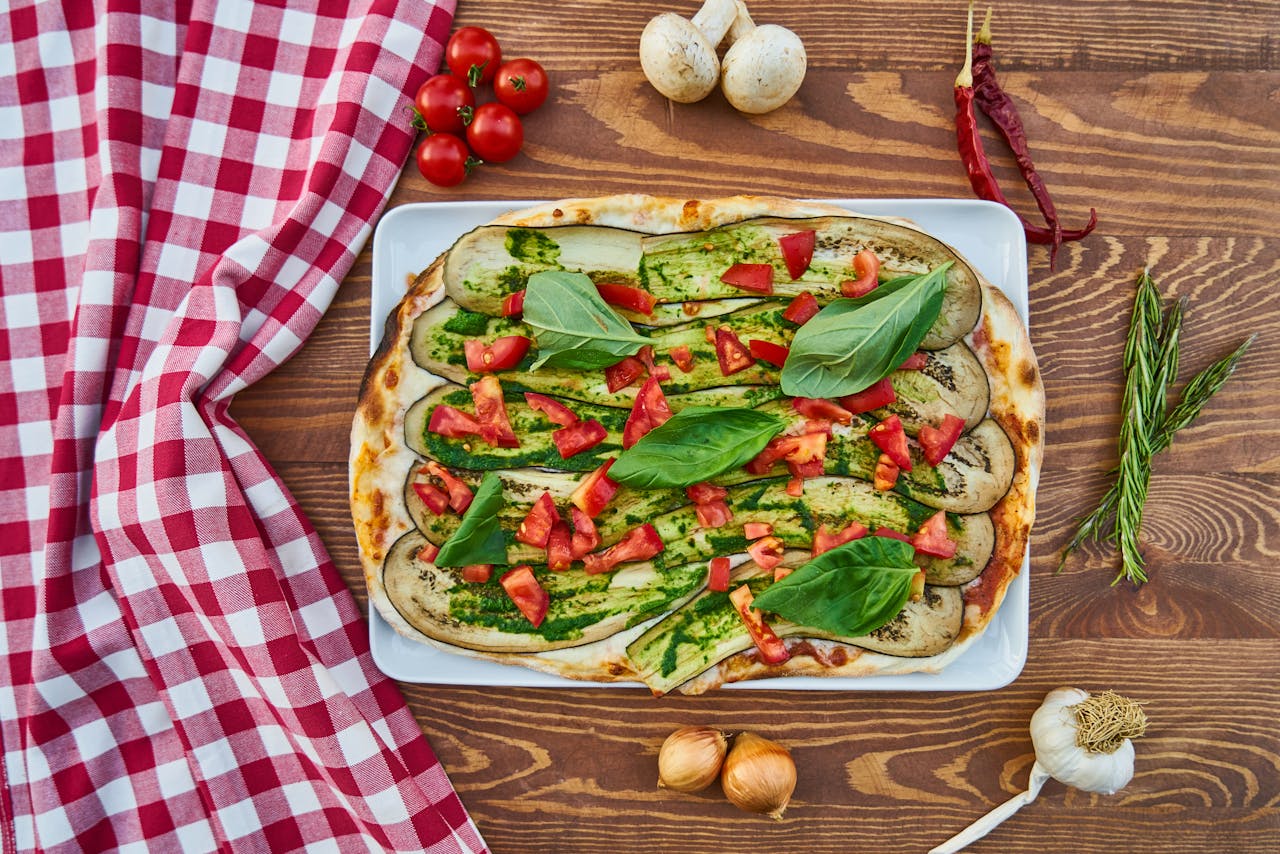 Roasted Vegetable Medley with Garlic and Fresh Herbs