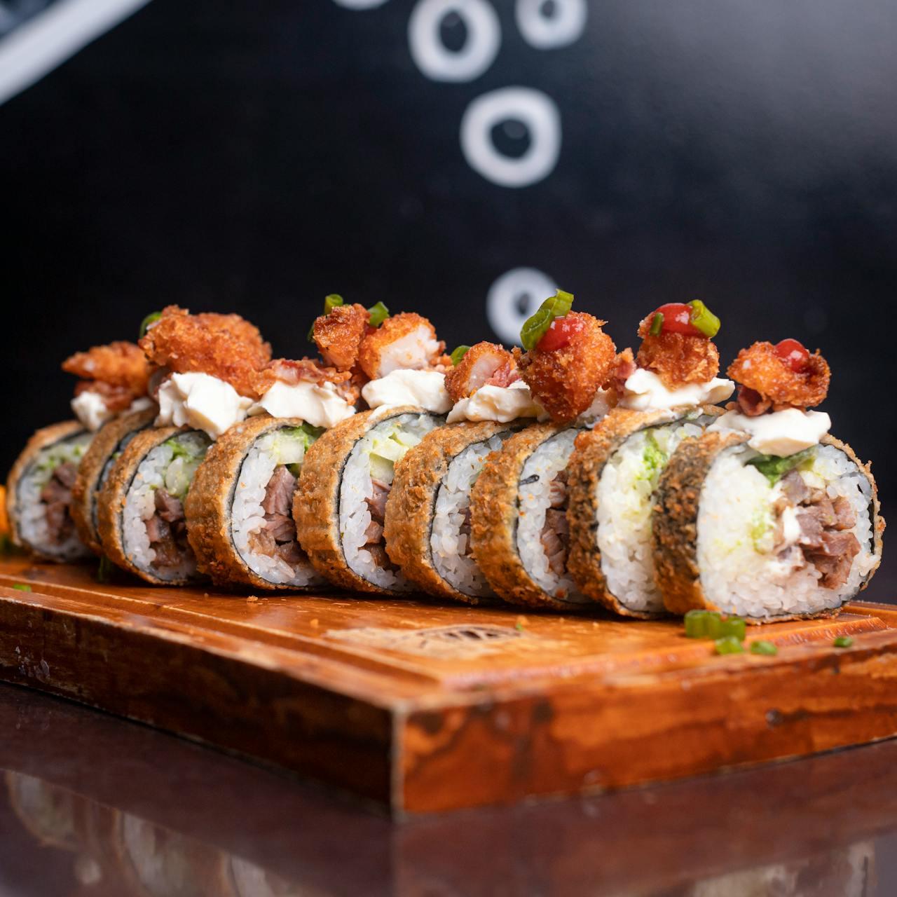 Spicy Tuna Poke Bowl with Fresh Avocado and Steamed Rice