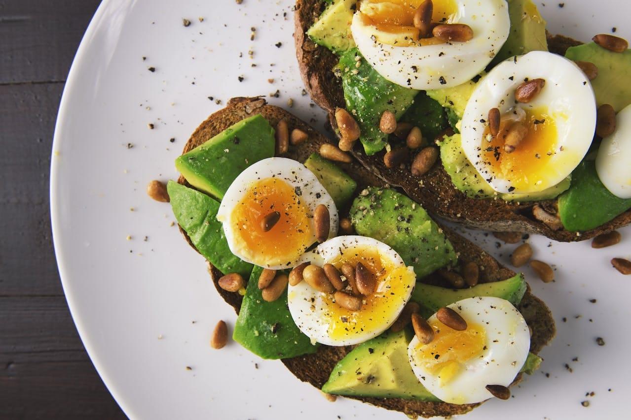 Classic Avocado Toast with a Perfectly Poached Egg