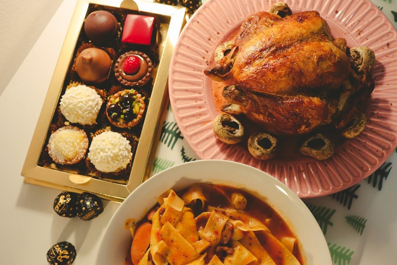 Creamy Spinach and Mushroom Pasta with Parmesan